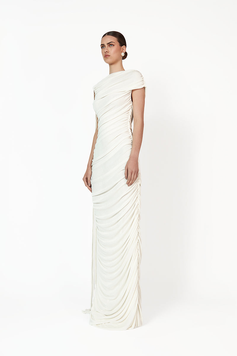 KALICEA DRESS IN WHITE - CULT MIA