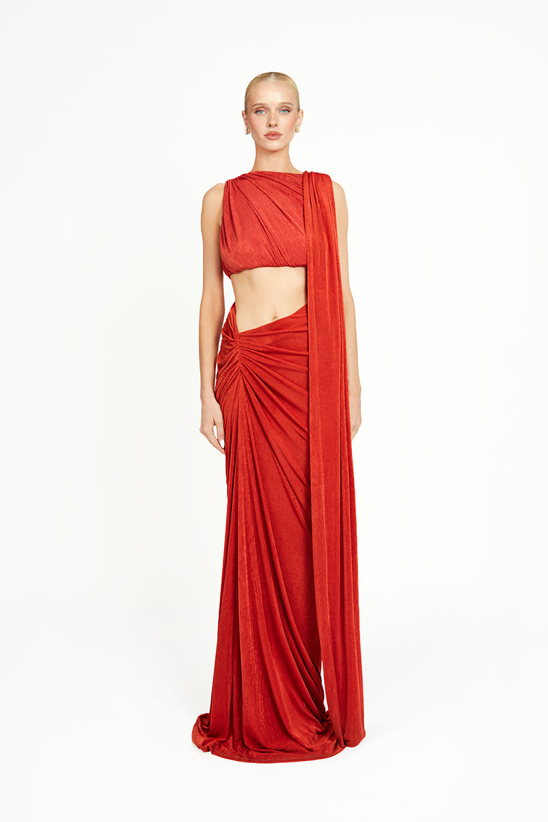 KALIKA CO-ORD IN ORANGE - CULT MIA