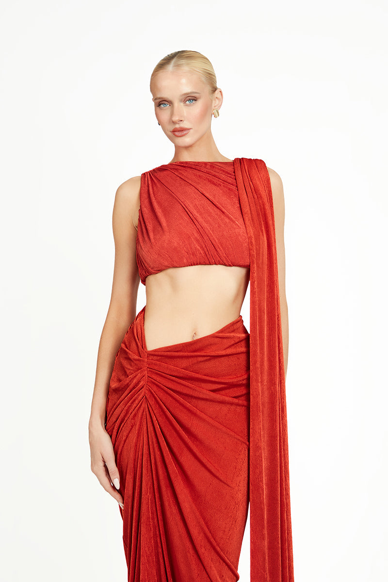 KALIKA CO-ORD IN ORANGE - CULT MIA