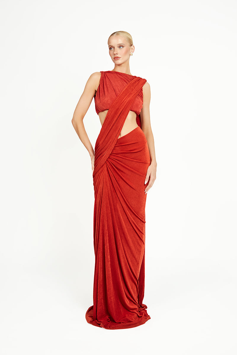 KALIKA CO-ORD IN ORANGE - CULT MIA