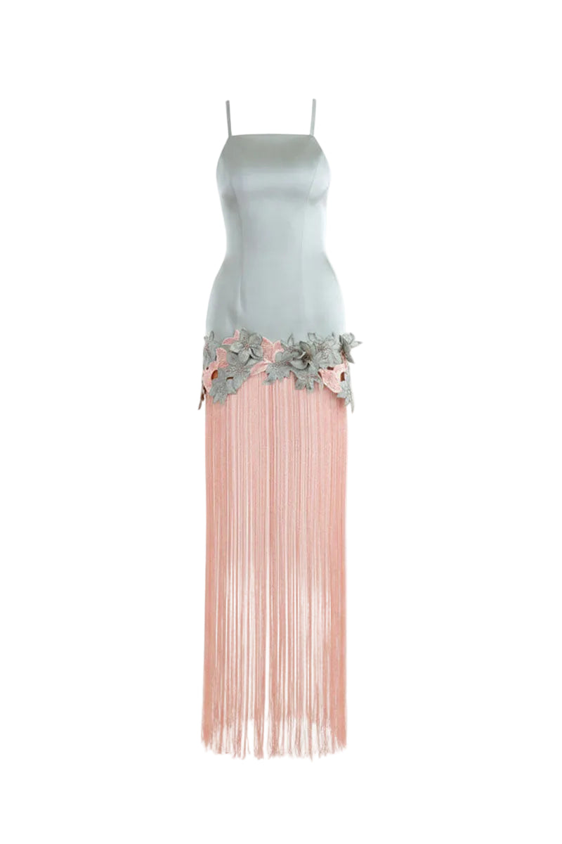 KALINA DRESS IN SAGE BLUSH