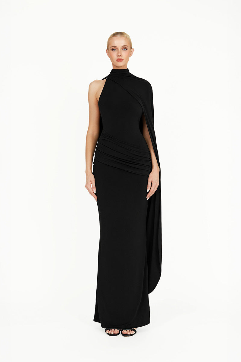 KAMARIA DRESS IN BLACK