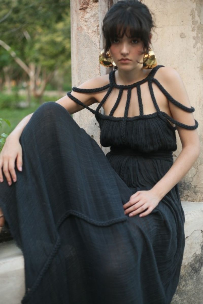 SEVERYNA DRESS IN MIDNIGHT - CULT MIA