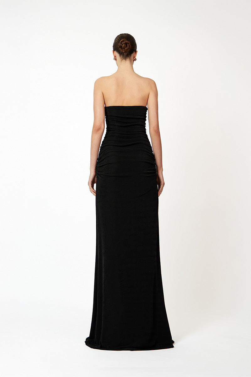 KELESTE DRESS IN BLACK - CULT MIA