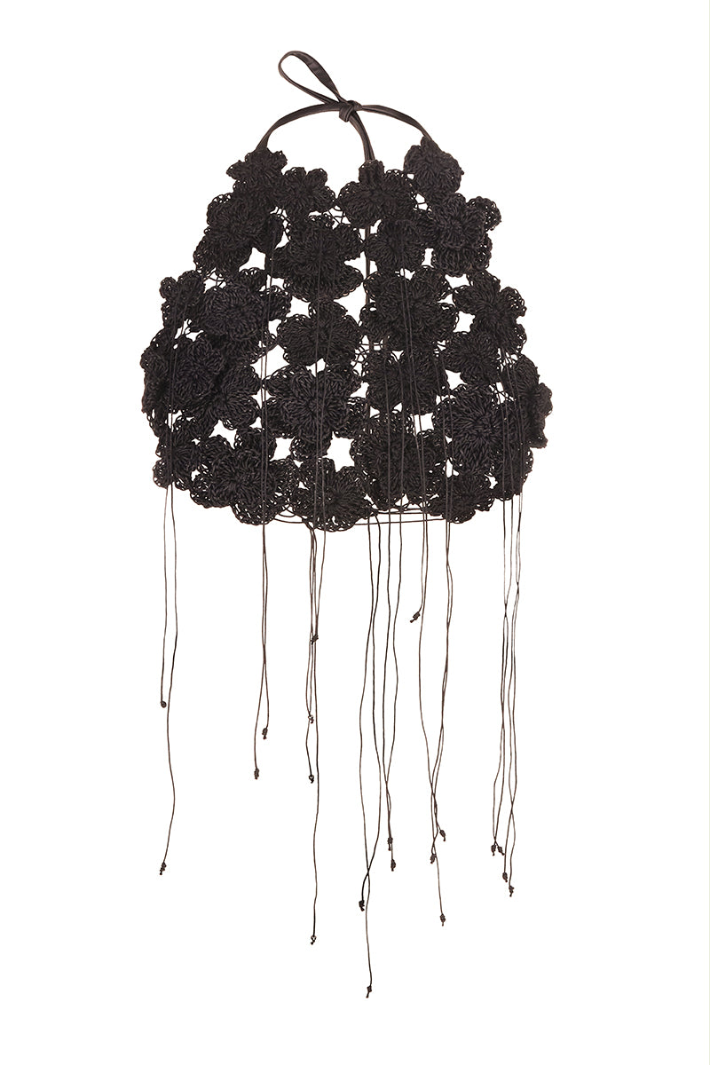 CHOCOLATE KNITTED TOP - CULT MIA
