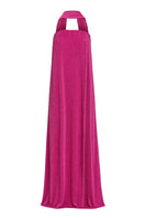 Pink Kushmita maxi dress by Khanum's featuring flowing fabric and elegant design, perfect for casual or semi-formal occasions.