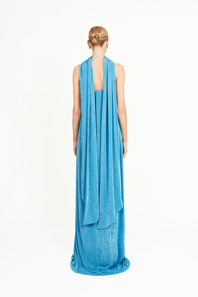 KUSHMITA DRESS IN BLUE - CULT MIA