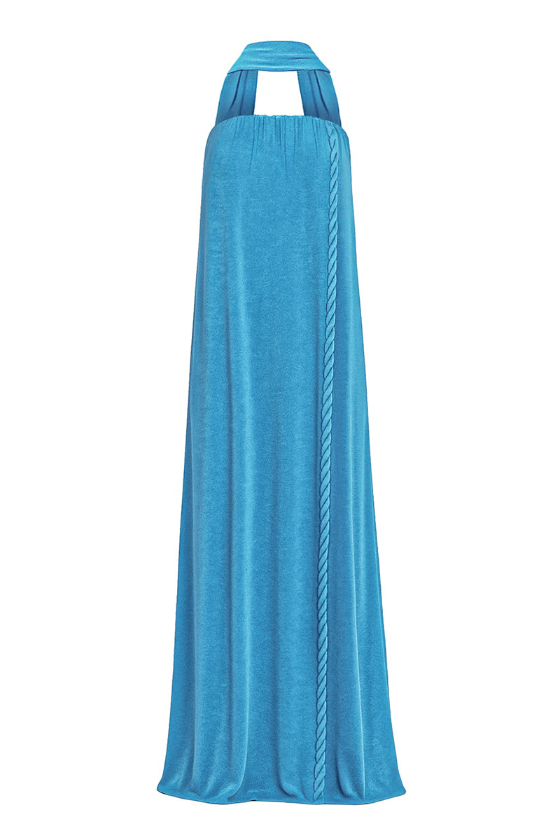 KUSHMITA DRESS IN BLUE - CULT MIA