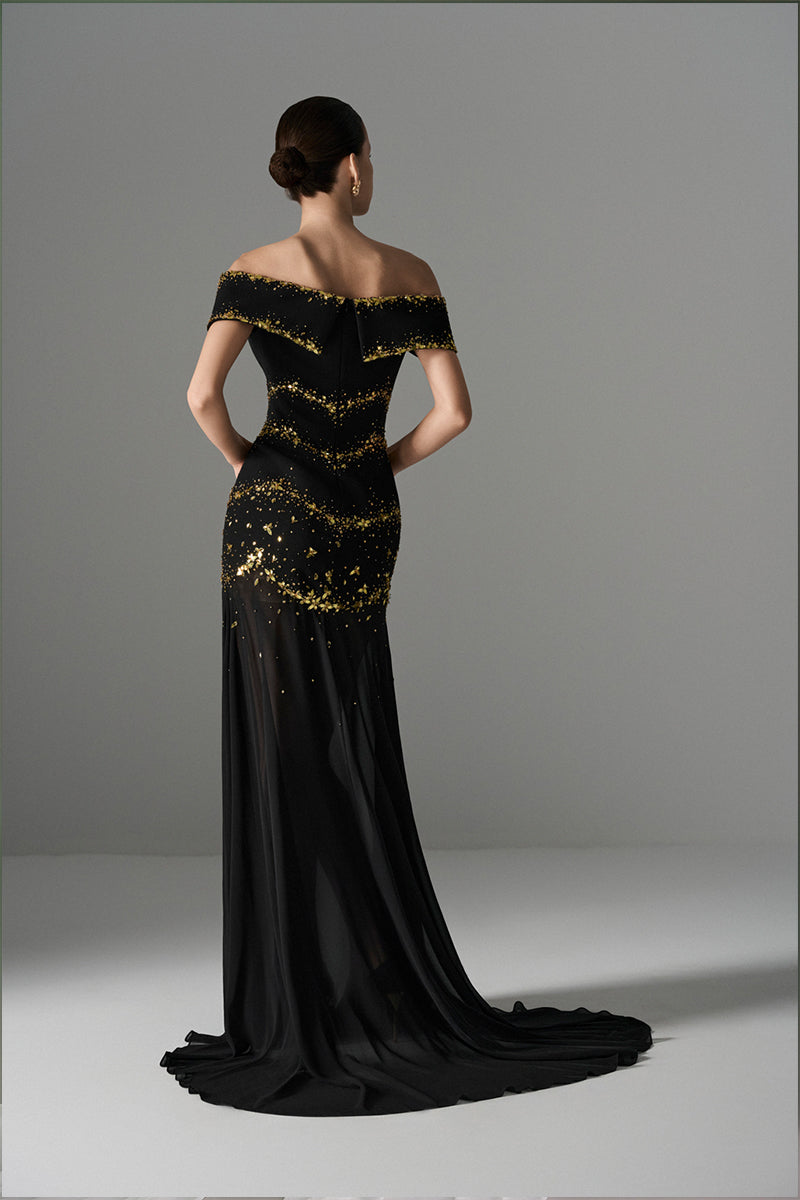 galaxy formal dress MIDNIGHT GALAXY GOWN | CULT MIA