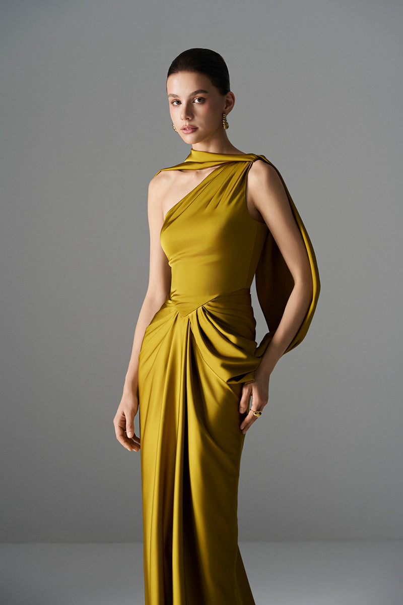 goddess formal dress Blue Goddess Dress