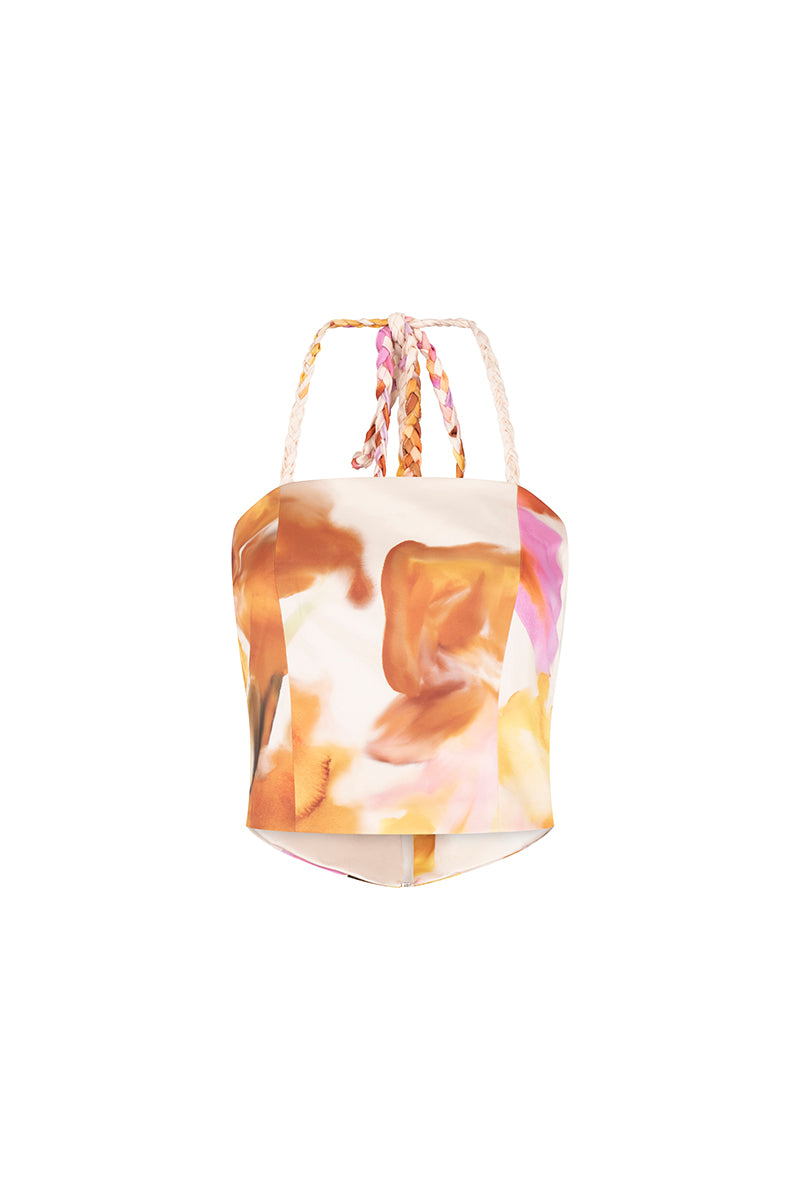 LETTI TOP IN FLORAL