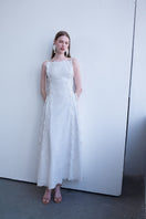 AISA Linda Maxi Dress in soft fabric, featuring a flowing silhouette and elegant design perfect for casual or formal wear.