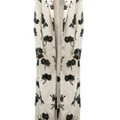 JC Pajares linen long coat with sequins, featuring a stylish design and elegant detailing.