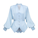 Jenny K Tran Longtown blazer jacket, stylish tailored blazer with a classic fit and sleek design, perfect for professional wear.