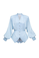 Jenny K Tran Longtown blazer jacket, stylish tailored blazer with a classic fit and sleek design, perfect for professional wear.