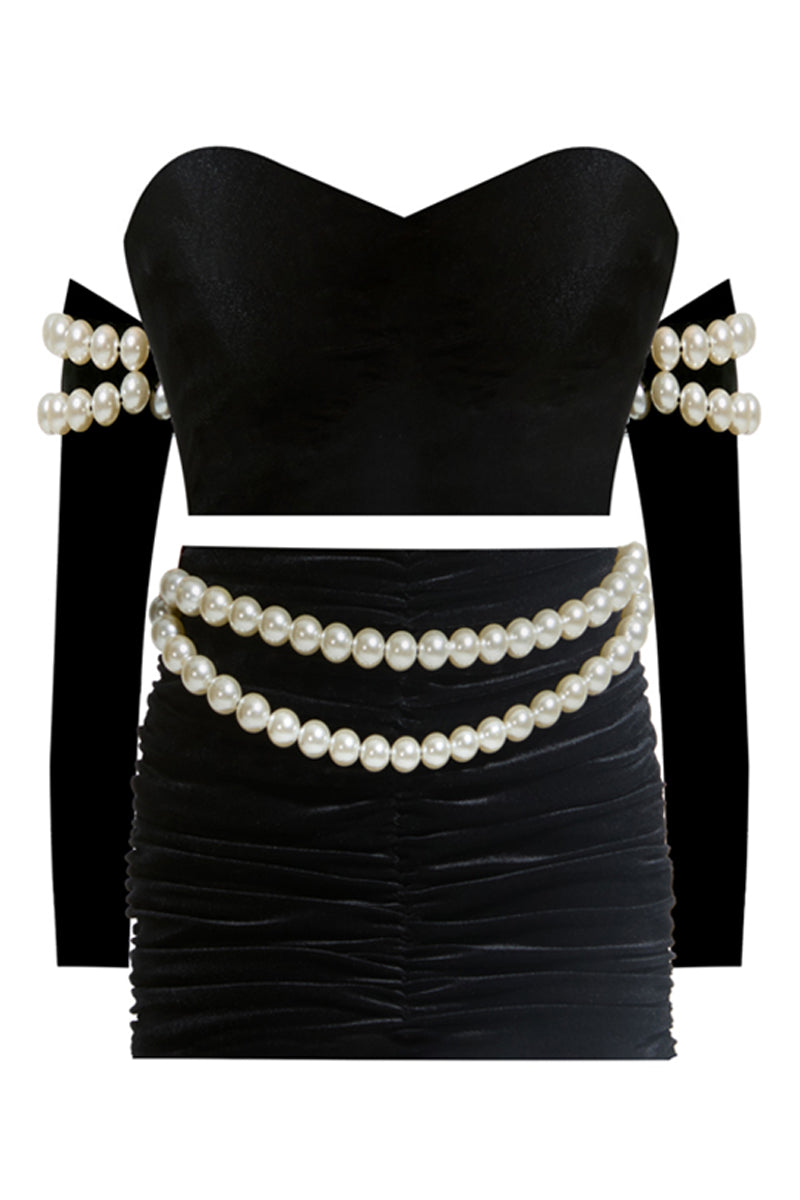 DOVER TOP AND SKIRT SET - CULT MIA
