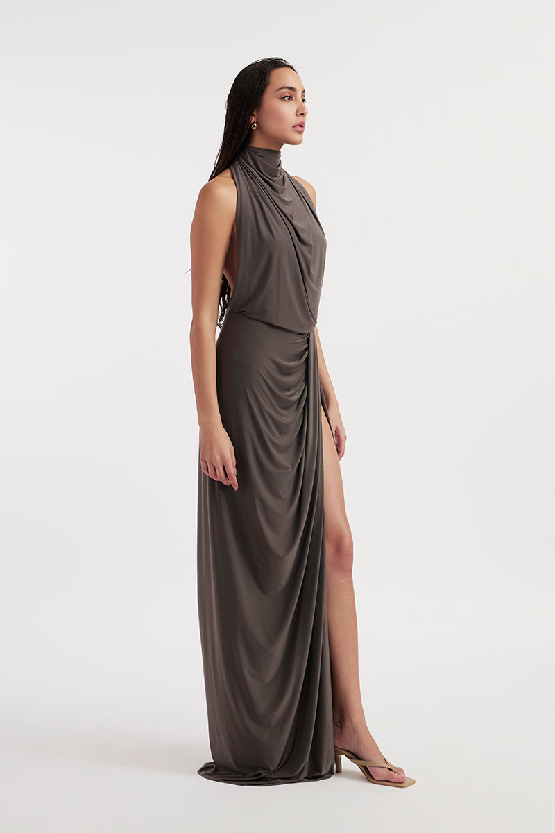 BEATRIX PURPLE DOVE MAXI DRESS - CULT MIA