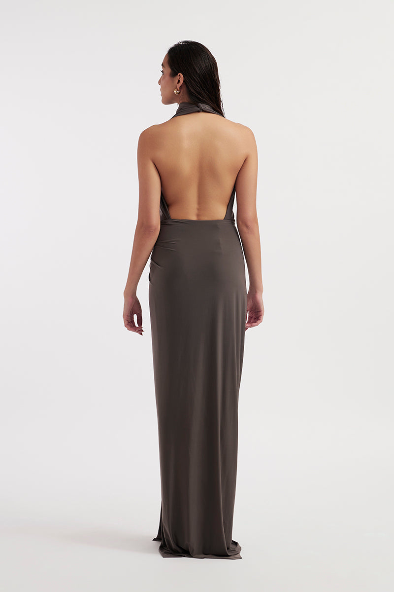 BEATRIX PURPLE DOVE MAXI DRESS - CULT MIA