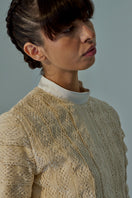 Lorena Saravia Catalina blouse, stylish women's top in soft fabric with a relaxed fit and elegant neckline.