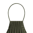 Touchless Olive Liquid Treasure shoulder bag featuring a sleek design and adjustable strap, perfect for stylish everyday use.