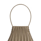 Touchless Stone Liquid Treasure shoulder bag with a sleek design, featuring a textured surface and modern style.