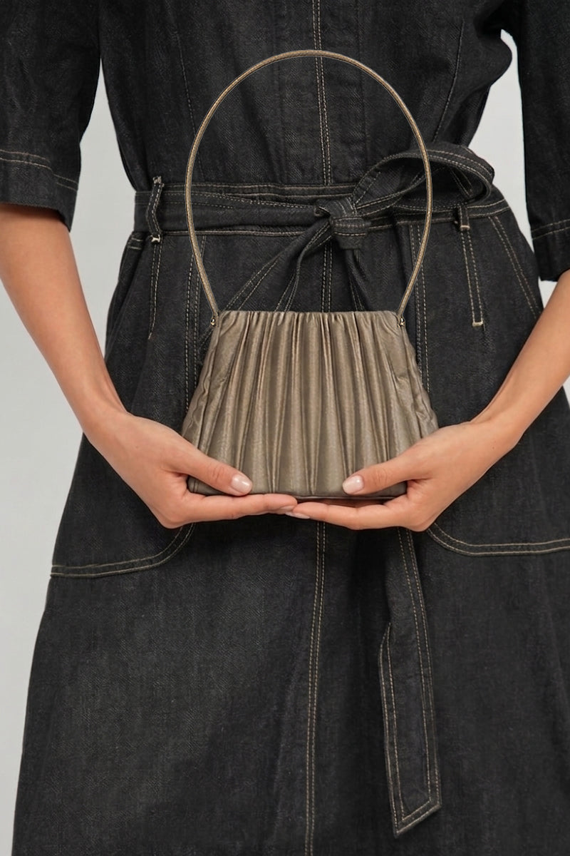 Touchless Stone Liquid Treasure shoulder bag with sleek design, featuring a spacious interior and stylish shoulder strap.