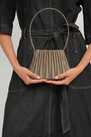 Touchless Stone Liquid Treasure shoulder bag with sleek design and textured stone pattern, stylish accessory for everyday use.