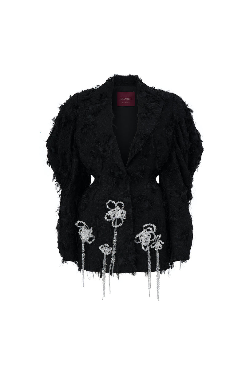 LONG-SLEEVE MINI BLAZER DRESS - CULT MIA