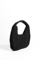 Black Mara Brazil LUA shoulder bag with sleek design and adjustable strap, made from durable materials.
