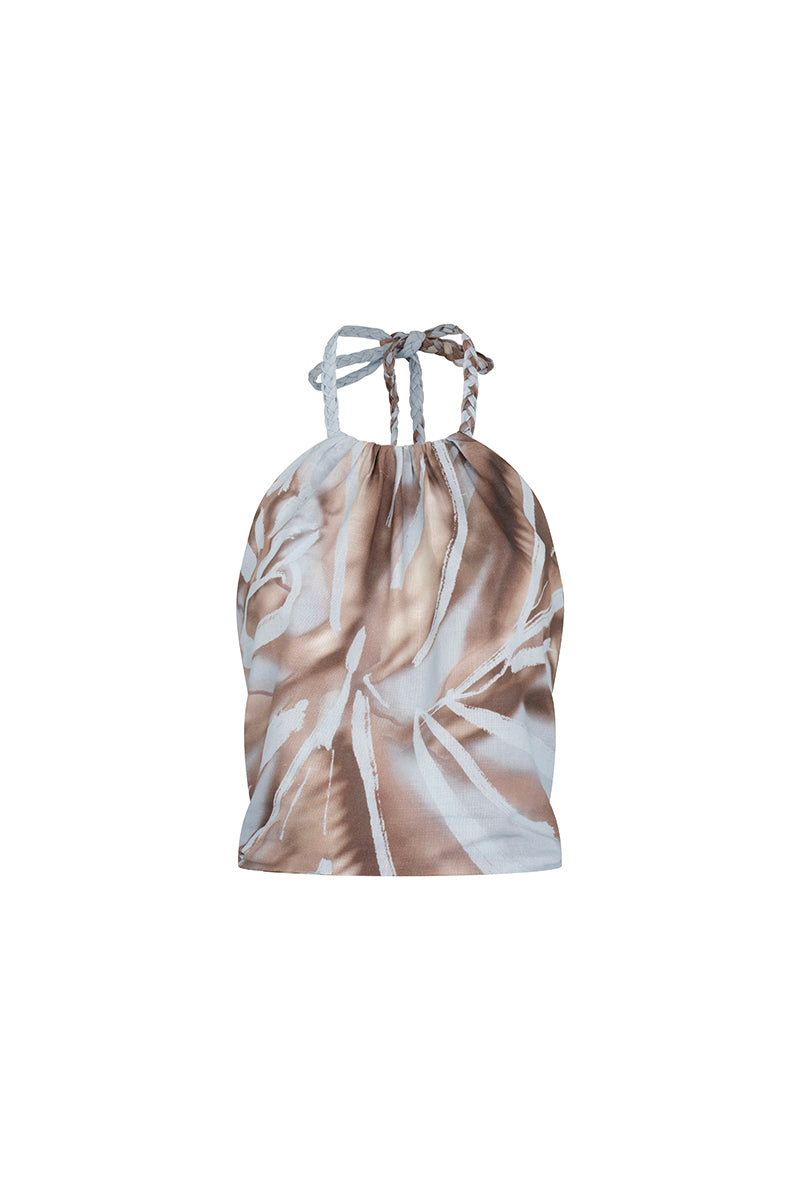 LUA BLOUSE IN SOFT BLUE