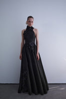 AISA luminous gown with flowing fabric and elegant design, perfect for formal occasions.
