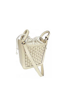 ISIDORA MALVA La Dorada Mini Tote in ivory, top handle bag with sleek design and compact size, perfect for everyday use.