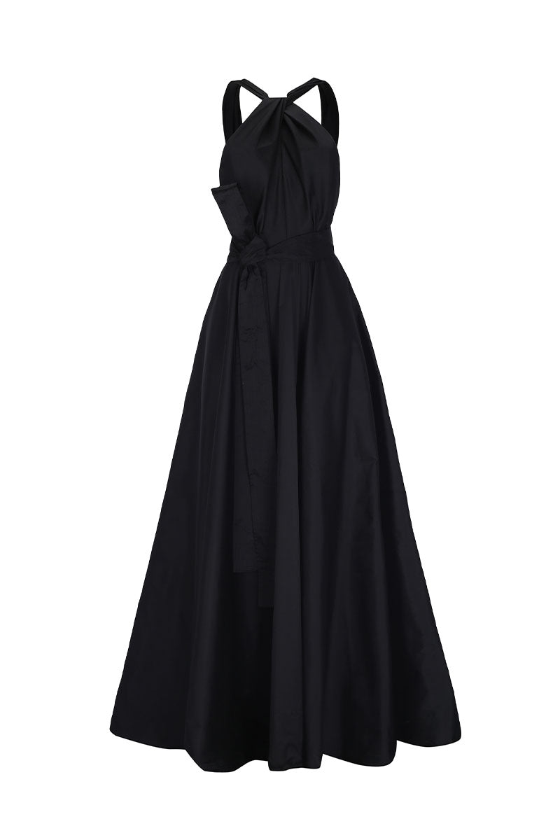 LADY OF THE NIGHT DRESS IN BLACK