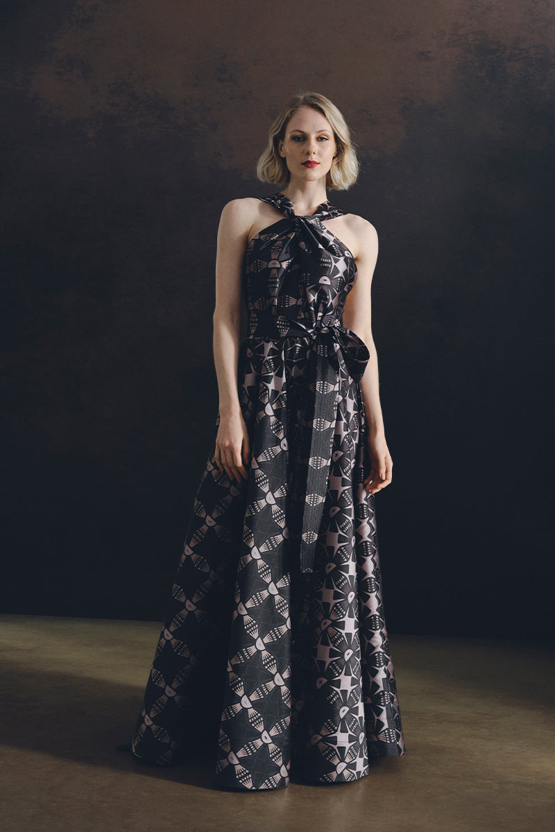 LADY OF THE NIGHT INTI DRESS IN MAUVE - CULT MIA