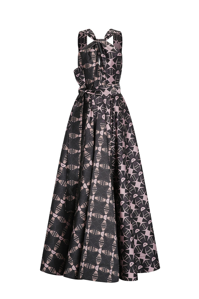 LADY OF THE NIGHT INTI DRESS IN MAUVE - CULT MIA