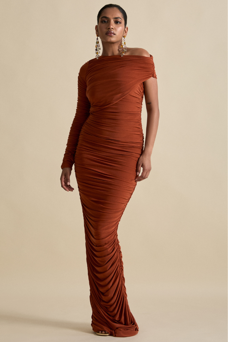 LANARIA MAXI DRESS IN HAWAIIAN SUNSET