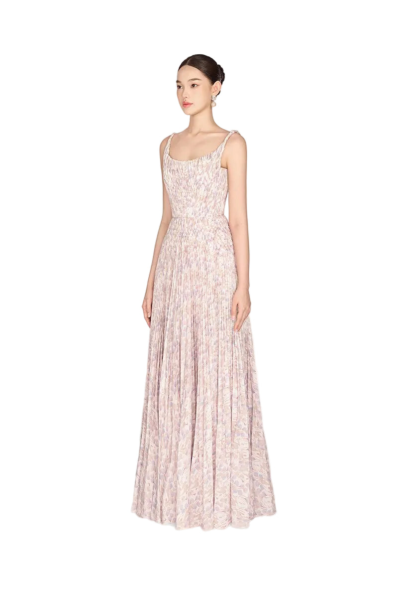 Montsand Lavender Pleated Maxi Dress | Cult Mia Montsand Lavender Pleated Maxi Dress | Cult Mia