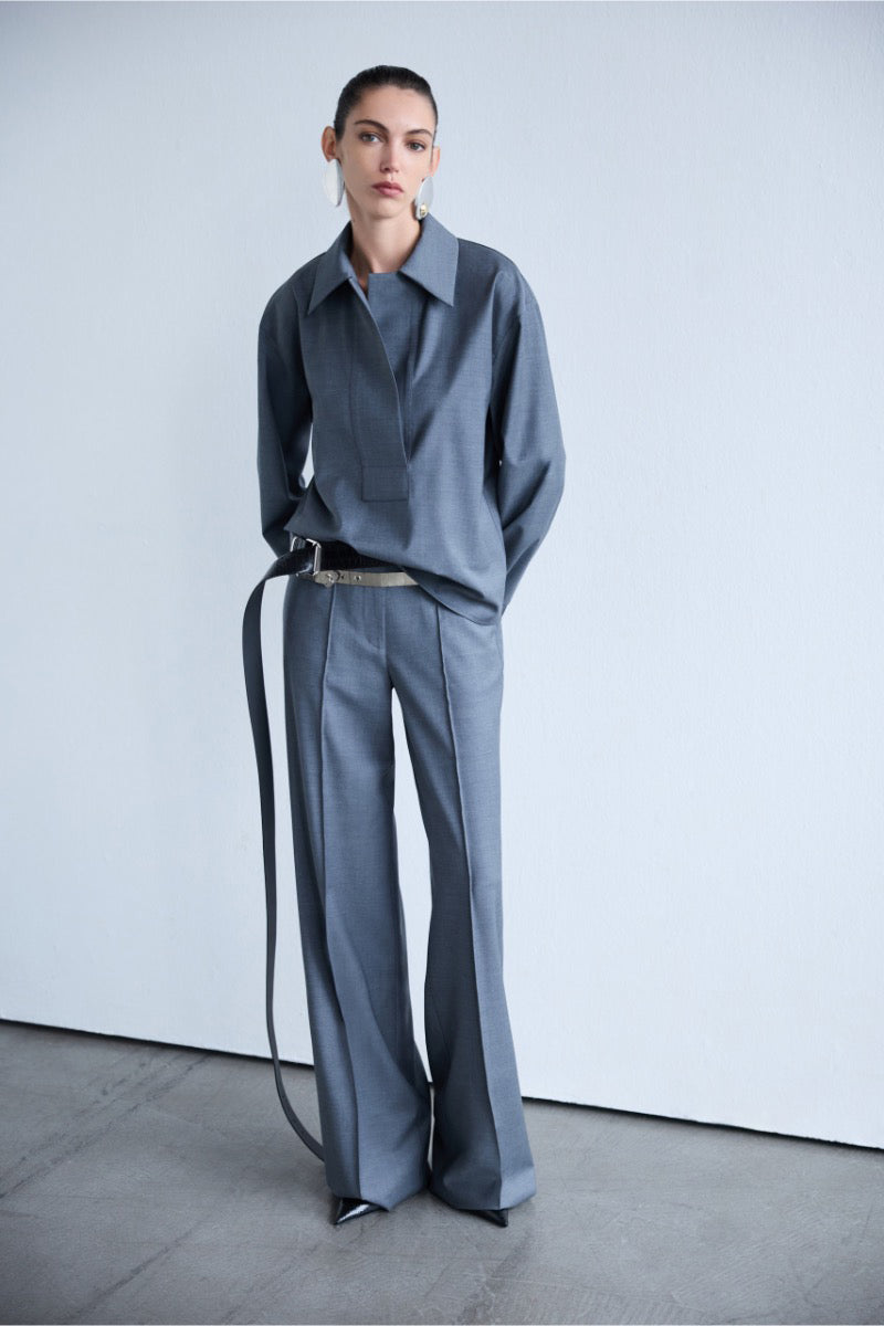 SYVIE REGULAR FIT TROUSERS