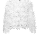 White Lilia floral cardigan by Matters featuring a delicate cape design, perfect for adding elegance to any outfit.