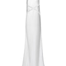 Elegant white gown by MATTERS featuring flowing fabric and a fitted bodice, perfect for formal occasions.