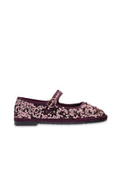 Flabelus Little Prince Malva flats in lilac color with rounded toe and soft material, perfect for casual wear.