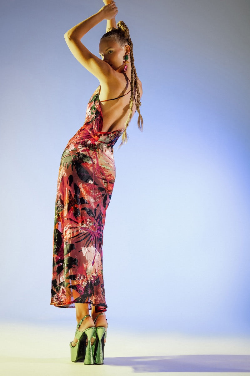 LIVIA DRESS IN MULTICOLOR - CULT MIA