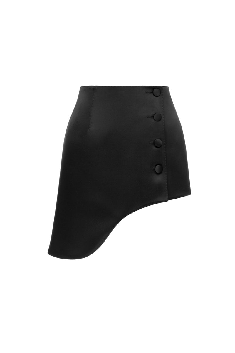 LIV DETACHABLE TROUSERS IN BLACK - CULT MIA