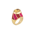 Maria Frering Lolly red and pink gemstone ring featuring vibrant gemstones and elegant design.