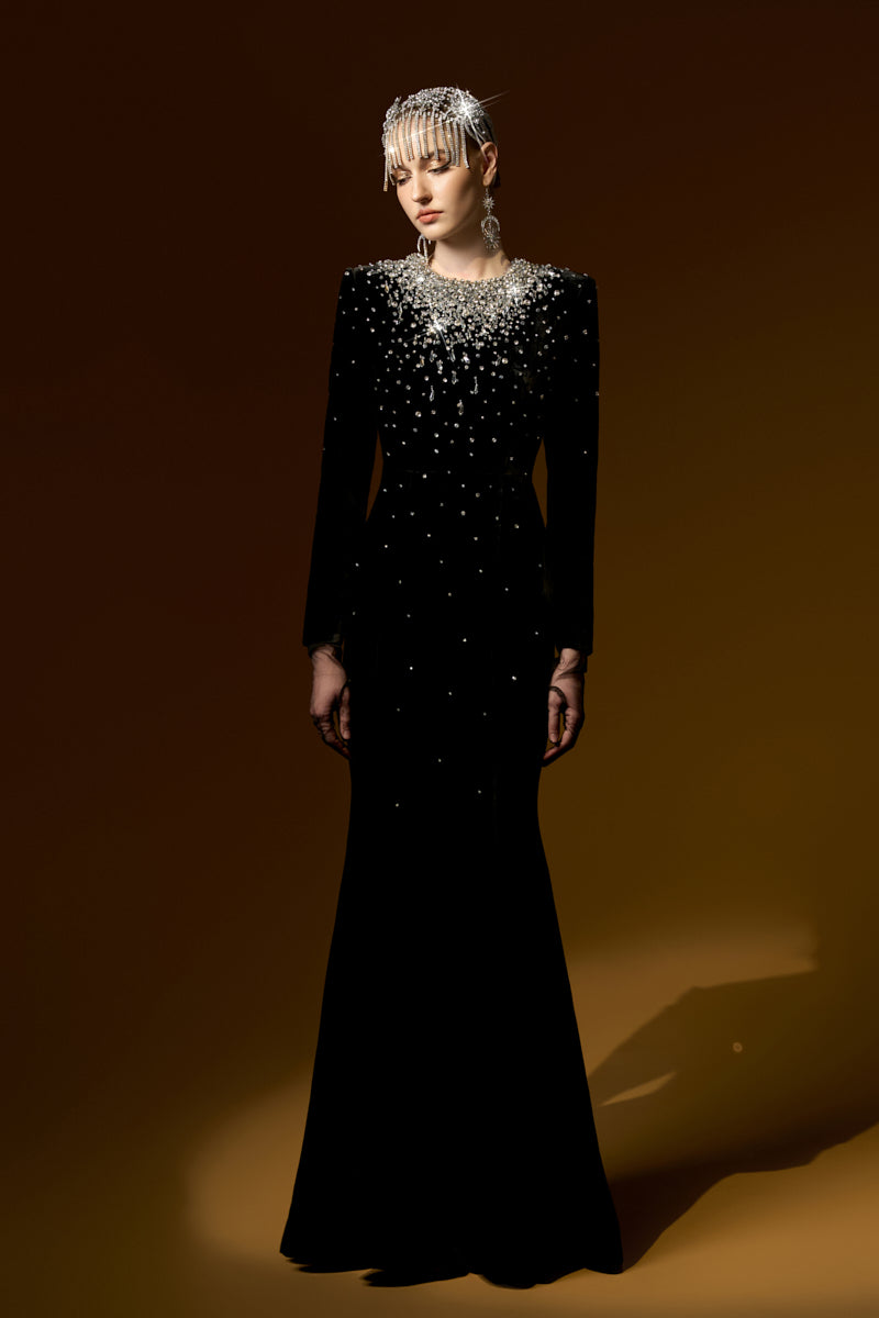 ROSELIGHT VELVET GOWN | CULT MIA ROSELIGHT VELVET GOWN | CULT MIA