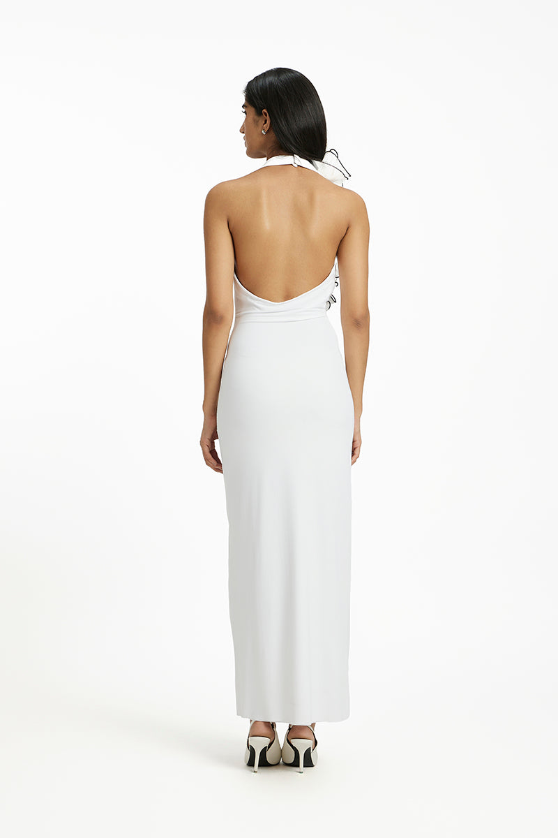 HOPE V NECK MIDI DRESS - CULT MIA