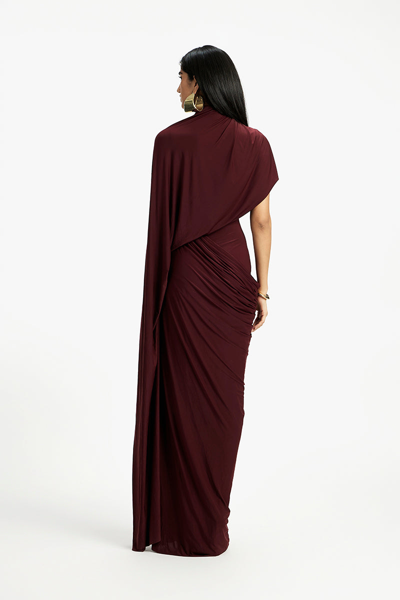 DAPHNE DRAPED MAXI DRESS - CULT MIA