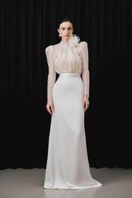 White Plan Loxie co-ords set featuring a stylish top and hygien skirt, perfect for casual or trendy outfits.