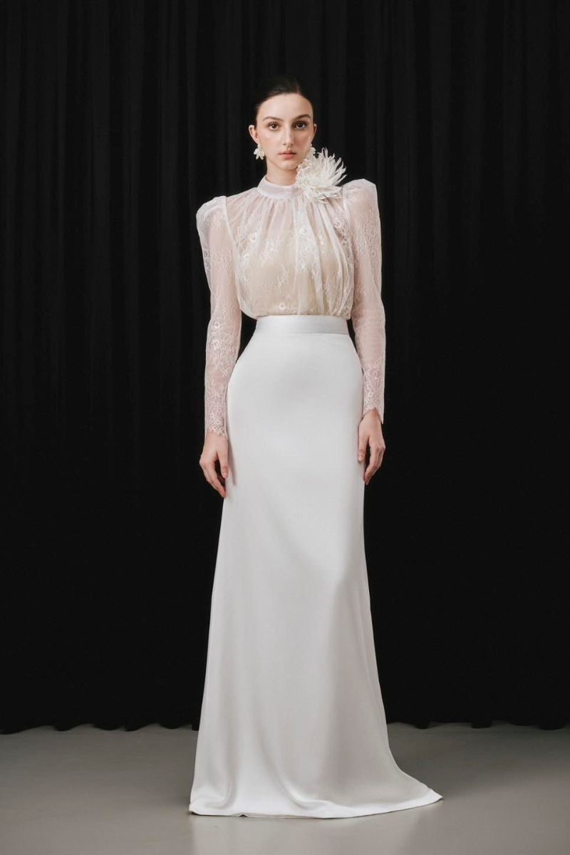White Plan Loxie co-ords set featuring a stylish top and hygien skirt, perfect for casual or trendy outfits.
