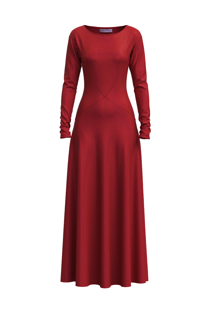 JULS DRESS IN RED